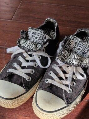 Converse All Star Black and White Sneakers